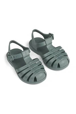 Dětské sandály Liewood Bre Sandals zelená barva, LW19947