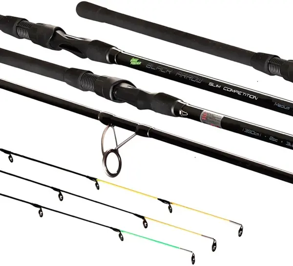 Sensas prut black arrow feeder slim competition 3,6 m m 40-80 g 2+3 díly