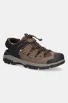 Sandály Skechers TRESMEN pánské, hnědá barva, 205113