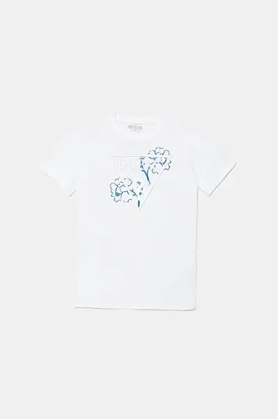 Dětské bavlněné tričko Guess