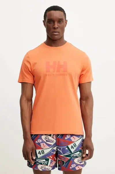 Bavlněné tričko Helly Hansen HH LOGO