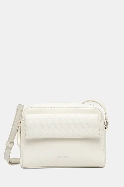 Kabelka Calvin Klein béžová barva, K60K613108