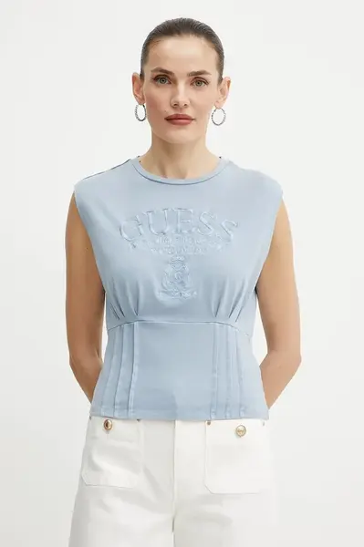 Top Guess modrá barva, W5GI22 K49A1