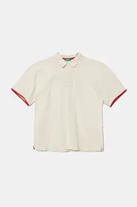 Bavlněné polo tričko United Colors of Benetton