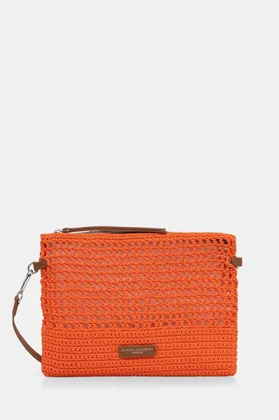 Kabelka Gianni Chiarini VICTORIA oranžová barva, BS.11580.SMCRH
