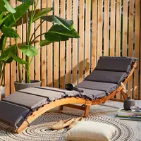 Ambia Garden ZAHRADNÍ LEHÁTKO, barvy akácie, tmavě šedá