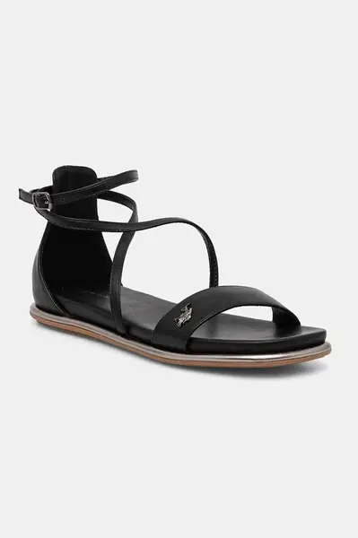 Sandály U.S. Polo Assn. SORAYA dámské, černá barva, SORAYA002W/5Y2