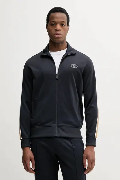 Mikina Liu Jo pánská, tmavomodrá barva, vzorovaná, QA5133 F0967