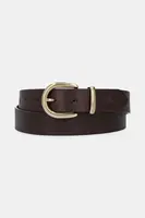 Pásek Levi's dámský, hnědá barva, 000IH-0001