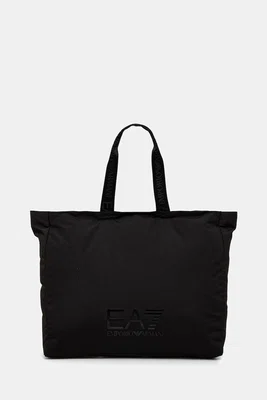 Kabelka EA7 Emporio Armani černá barva, AF13820.7X000114