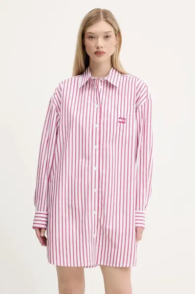 Bavlněné šaty Tommy Jeans