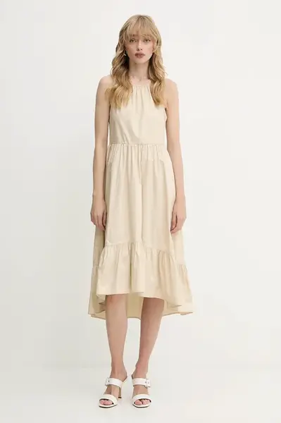 Bavlněné šaty Armani Exchange