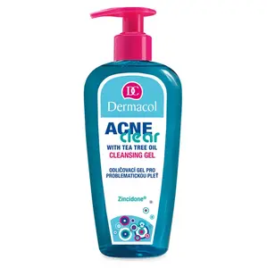 DERMACOL AcneClear Odličovací a čistící gel pro problematickou pleť 200 ml