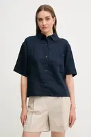 Lněná košile Tommy Hilfiger
