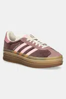 Tenisky adidas Originals Gazelle Bold vínová barva, JQ5143
