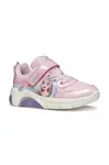 Dětské sneakers boty Geox FADINLIGHT růžová barva, J55M4E.0ANKC