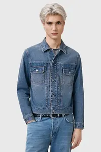 AllSaints džínová bunda pánská bavlněná EXILE