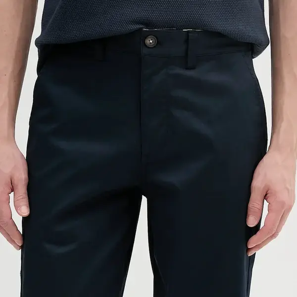 Kraťasy Barbour Smart Chino Short pánské, tmavomodrá barva, MST0054