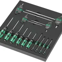 Wera 150103 Šroubováky TORX® 9712 Set 1 v pěnové vložce (Sada 14 dílů)