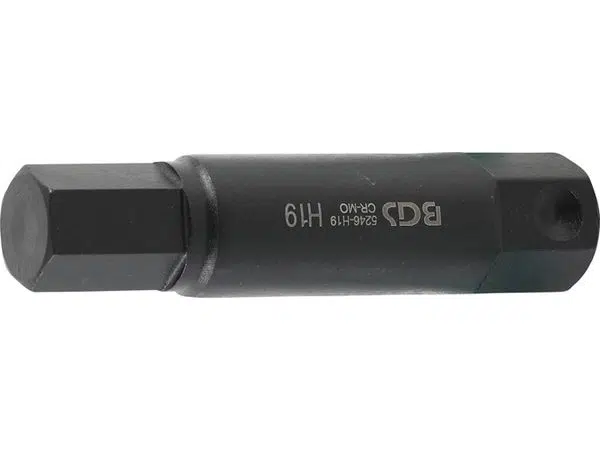 BGS Technic BGS 5246-H19 Bit šestihran 22 mm (pro Inbus) HEX 19 x 100 mm, úderový
