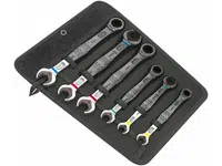 Wera 020022 Očkoploché ráčnové klíče 10 ÷ 19 mm Joker a Joker Double (Sada 6 dílů)