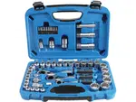BGS 2181 Gola sada BGS technic 52 dílů, 4,5 ÷ 25 mm Gear Lock, průchozí ráčny 13, 16 a 22
