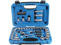 BGS 2181 Gola sada BGS technic 52 dílů, 4,5 ÷ 25 mm Gear Lock, průchozí ráčny 13, 16 a 22