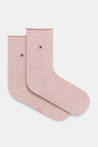 Ponožky Tommy Hilfiger dámské, růžová barva, 701232615