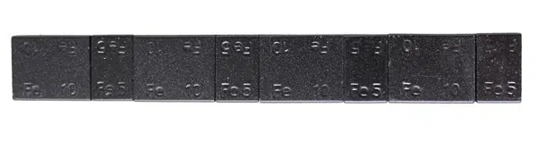 Samolepící závaží 4x5 g a 4x10 g, černý lak - 1 kus - Ferdus 13.89 Počet kusů: 100