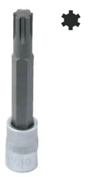 Zástrčná hlavice RIBE, 1/2", velikost M8, délka 100 mm - JONNESWAY S63H4308 Velikost: M8