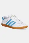 Kožené tenisky adidas Originals Hamburg W modrá barva, JI2625