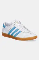 Kožené tenisky adidas Originals Hamburg W modrá barva, JI2625