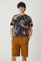 Bavlněné tričko Medicine pánské, černá barva