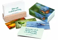 Buď šťastný S dřevěným stojánkem - Sri Chinmoy