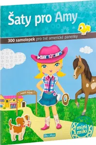 Šaty pro AMY - kniha samolepek - Julie Camel