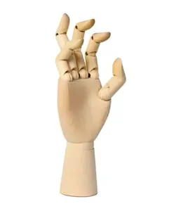 Dřevěný model ruky – pravá