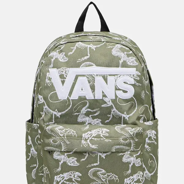 Dětský batoh Vans Old Skool Grom Backpack zelená barva, velký, VN000H56CBO1