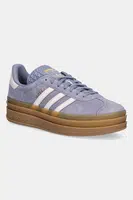 Dětské tenisky adidas Originals GAZELLE BOLD fialová barva, JQ1297