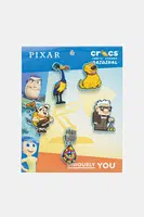 Připínačky na dětské boty Crocs Pixar UP 5 Pck 5-pack více barev, 10015110