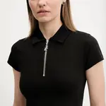 Polo tričko Hugo Blue černá barva, 50537426