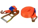 GEKO Upínací pás s ráčnou a háky 5 tun, 16 m, 50 mm Délka: 10 m