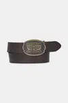 Pásek Levi's hnědá barva, D7860-0000