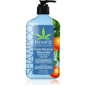 HEMPZ Triple Moisture hydratační šampon na vlasy 500 ml