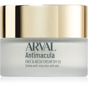 Arval Antimacula Face & Neck Cream SPF 30 pleťový krém proti vráskám a tmavým skvrnám 50 ml