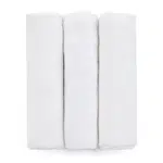Petite&Mars Moussy látkové pleny Total White 68 x 68 cm 3 ks