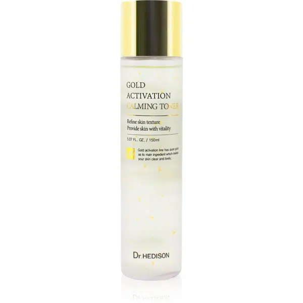 Dr. HEDISON Gold Activation zklidňující pleťové tonikum 150 ml