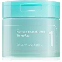 Numbuzin No. 1 Centella Re-Leaf Green Toner Pad tonizační polštářky pro zklidnění pleti 70 ks