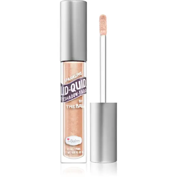 theBalm Lid-Quid třpytivé tekuté oční stíny odstín Rosé 4.5 ml