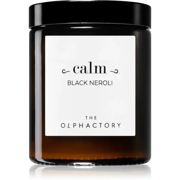 The Olphactory Calm Black Neroli vonná svíčka 135 g