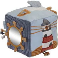 Little Dutch Soft Activity Cube Sailors Bay měkké senzorické hrací kostky 1 ks